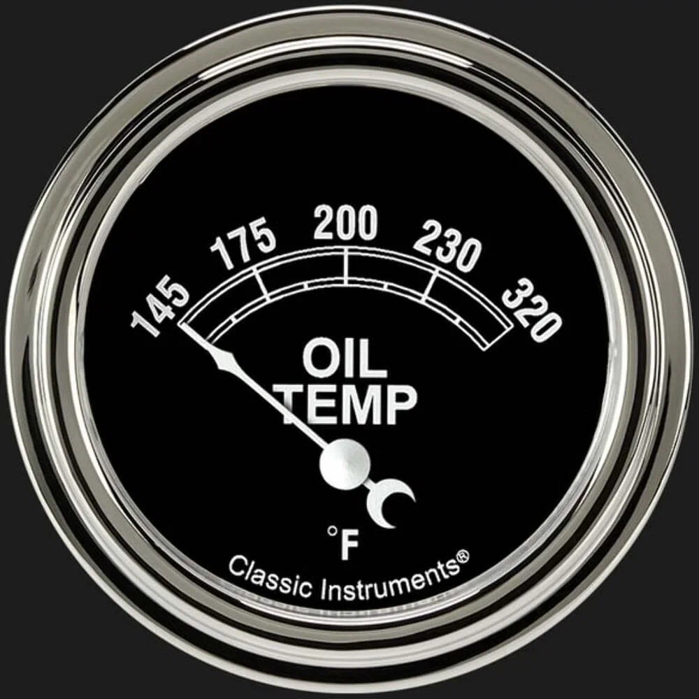 Traditional 2 5_8_ Oil Temperature Gauge TR228SLF